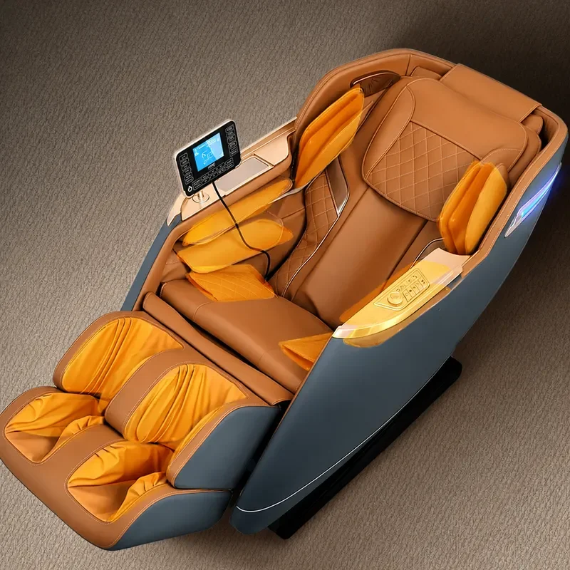 Multi Function Electric Full Body Massage Chair Space Capsule Design Touch Screen Roller Sofa for Home Use Wholesale Gift