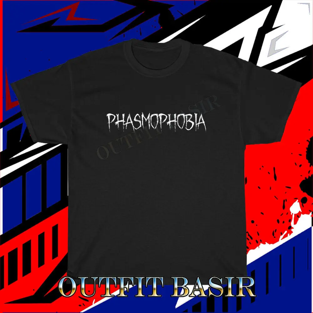 New Phasmophobia Logo T- Shirt Funny Size S - 5XL