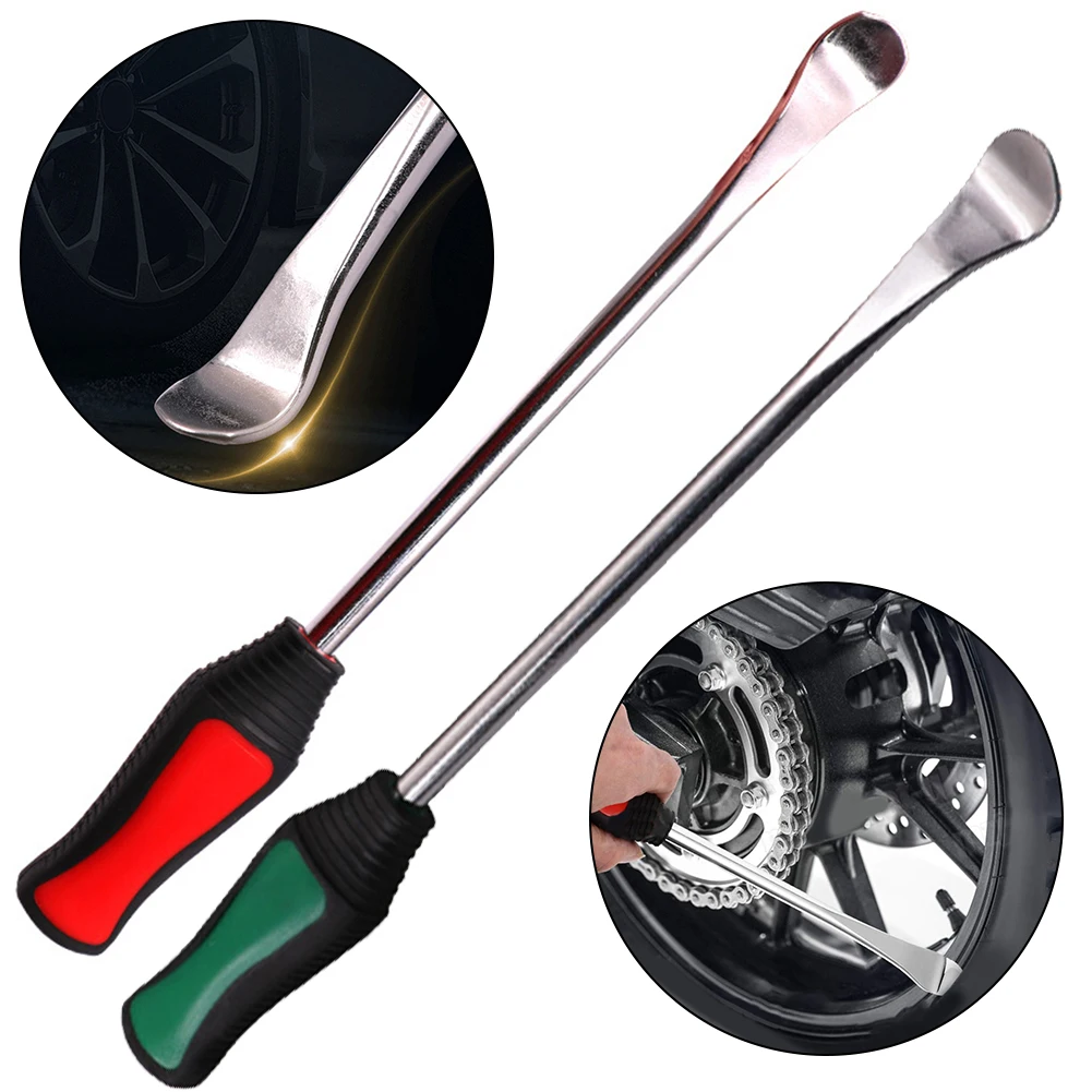 Car Lever Changer Repair Tools  Tire Iron Lever Tool Car Tire Maintenance Protector Tire Changing Lever Tools Spoon Tire Kit