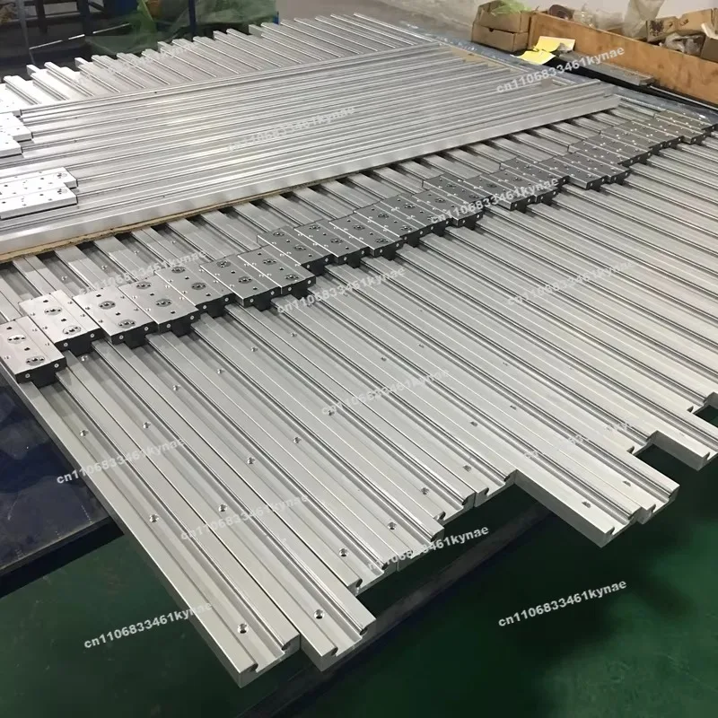 Suitable for Sliding Door Linear Guide Roller Guide SGR25 Aluminum Guide with 3 4 5 Wheels SGB25 Block