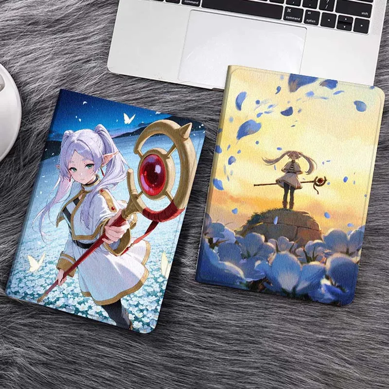 

Frieren Anime Cool Gift Tablet Case For Samsung Tab Galaxy S6 S11 A A7 A8 A9 A11 10.1 10.4 10.5 Plus Lite