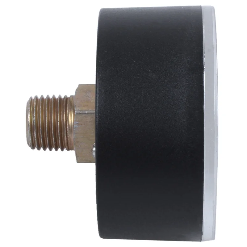 AS95-3X Круглый 0-180 фунтов на квадратный дюйм, диаметр 13 мм, 1/4BSP, воздушный манометр компаратора, черный