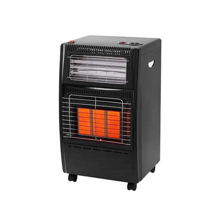 Calentador eléctrico de gas ODS de 4,2 kW con tubos de cuarzo, calentador portátil de 3 configuraciones de energía para uso en garaje de acampada en interiores y exteriores