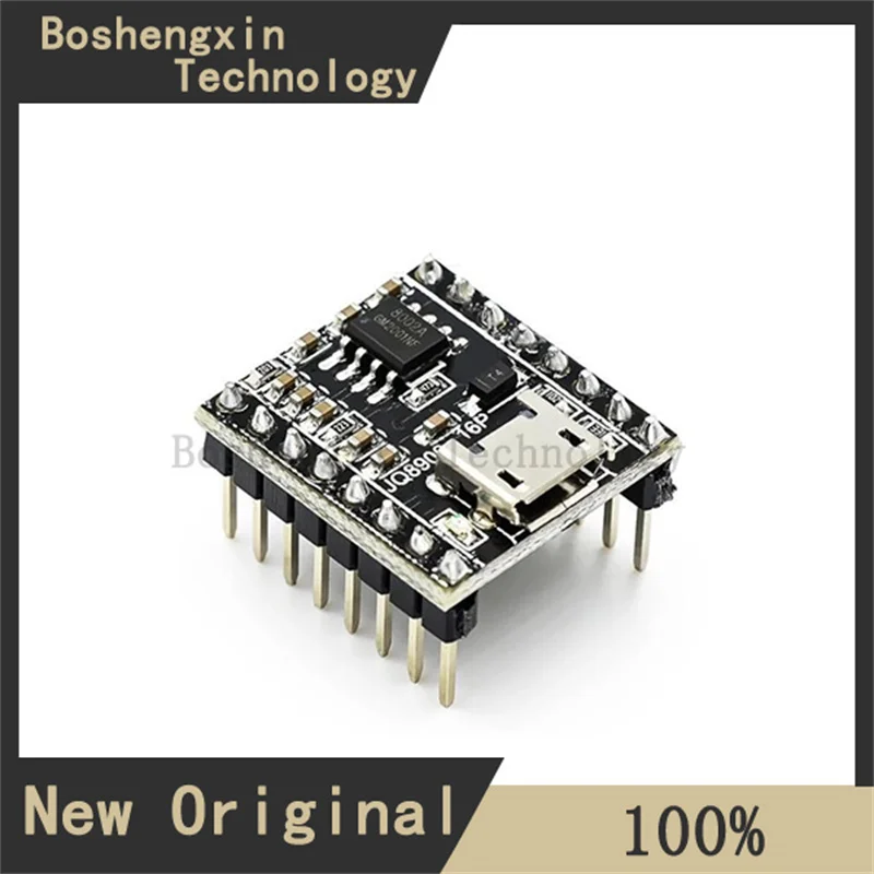 1 個インテリジェント音声ブロードキャスターモジュール USB シリアルポート MP3 音楽認識警告言語ブロードキャスト JQ8900-16P