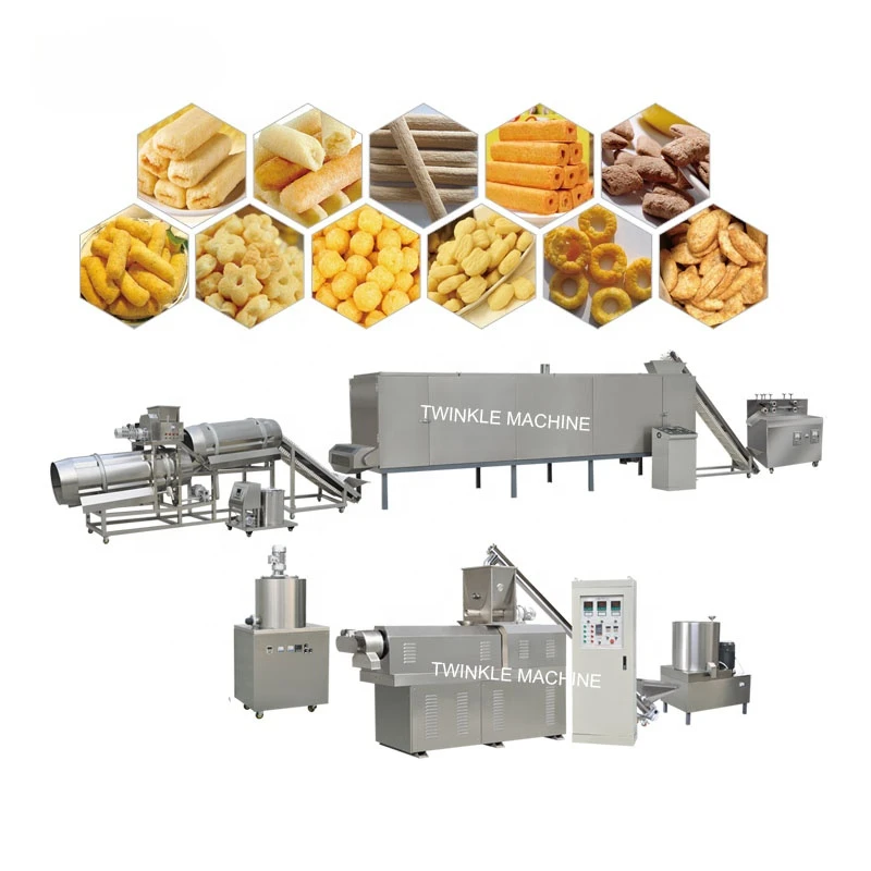 Other snack corn puff pastry making machine