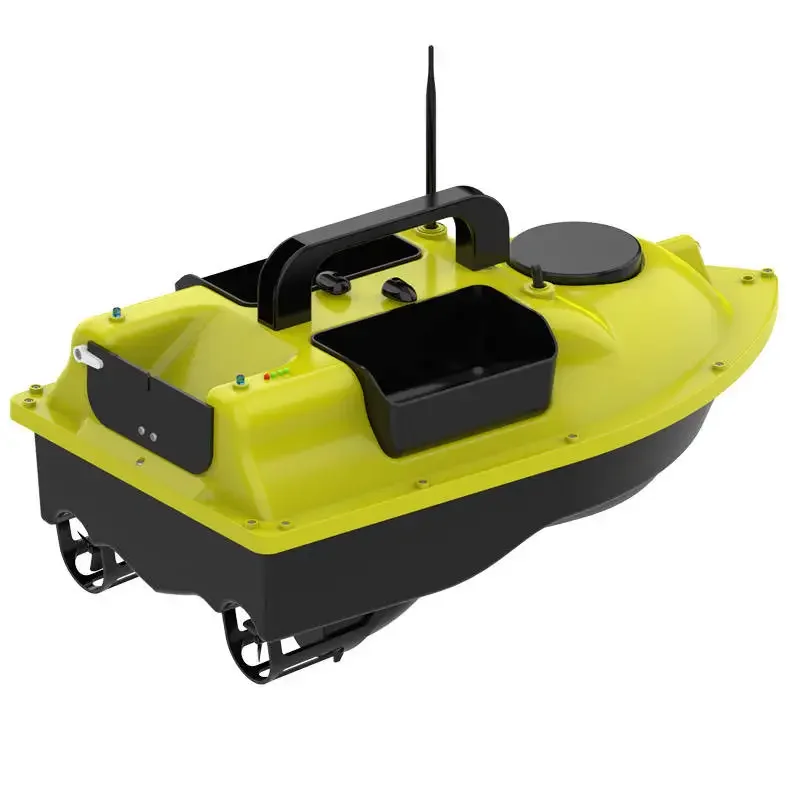 D18B 16 Anchor Points 3 Hoppers Bait Boat Smart Remote Control With GPS For Auto Pilot Yacht Luxury RC Speedboat Fishing