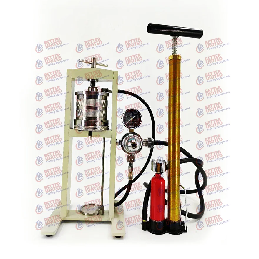 Filter Press Middle Pressure Filter Press Large Frame Drilling Fluids Testing Equipment