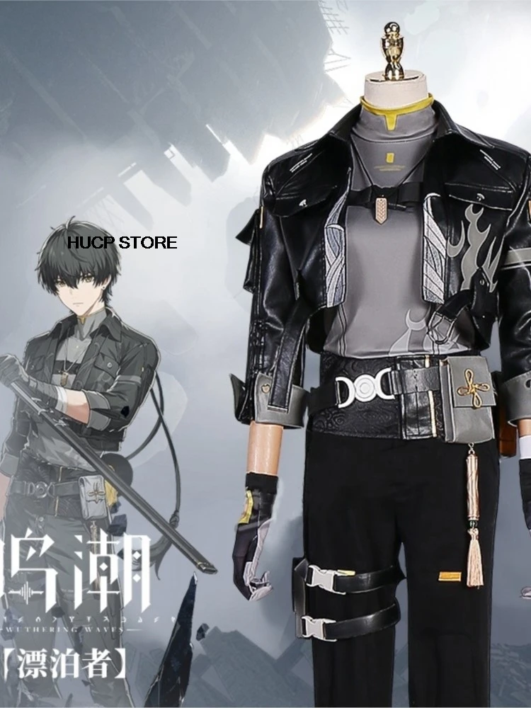 Wuthering Waves Custumes Men Rover Anime Figures Costume Cosplays Woman Women's Costumes Cosplay Cos Adult Disguise Kid Clothes