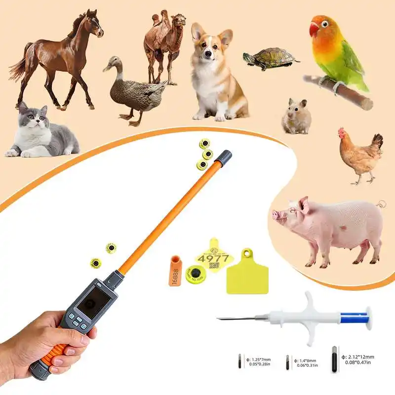 Pet 134.2khz For Animal ID Reader Scanner For Animal Chip RFID Electronic Chip Transponder Reader