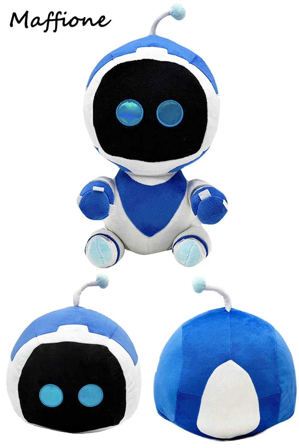 30cm Astronaut Robot Plush Cosplay Plushies Game Space Robot Roleplay Soft Figurine Mascot Adult Kids Halloween Birthday Gifts