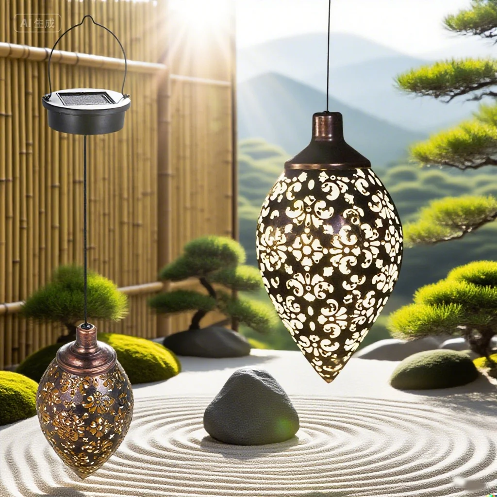 

Полый наружный солнечный проекционный фонарь (образная форма капли воды) — водонепроницаемый для сада, патио, лестницы, забора, улицы, пейзажа