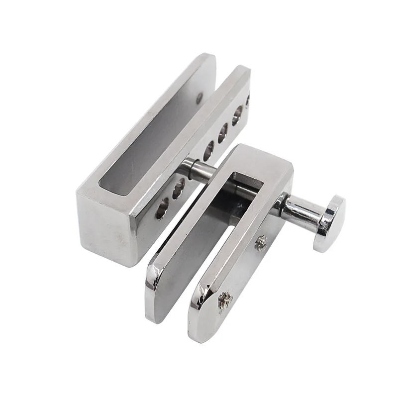 

Frameless shower room sliding door Lock/bolt/Doorstop,for glass thick 10mm,or Screen partition door,Glass hardware