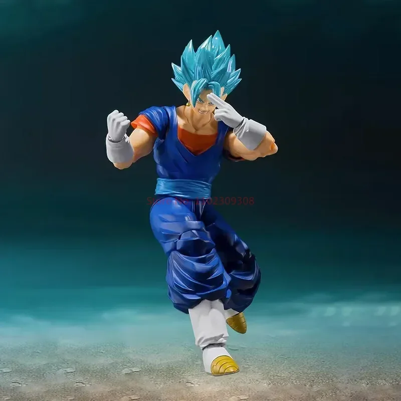 Dragon Ball New Super Vegito Blue Action Figure Vegetto S.h.figuarts Super Saiyan God PVC Anime Model Collection Kid Gifts Toys