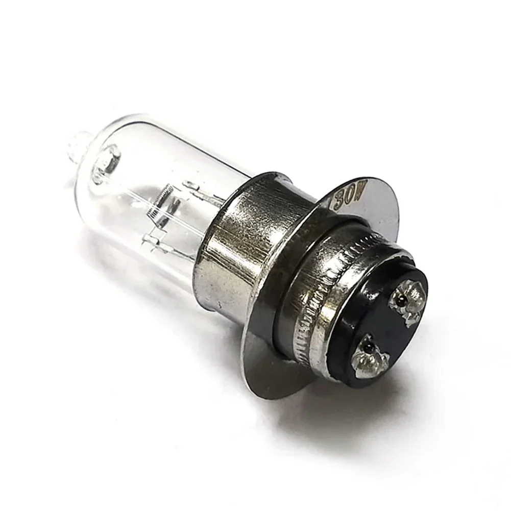 1pc Motorcycle Headlight Bulbs H6 T19 P15D Halogen Bulb 12V 6000K/4500K Hot Sale Fit Lots Of UTV/Scooters Lamp Part Accessories