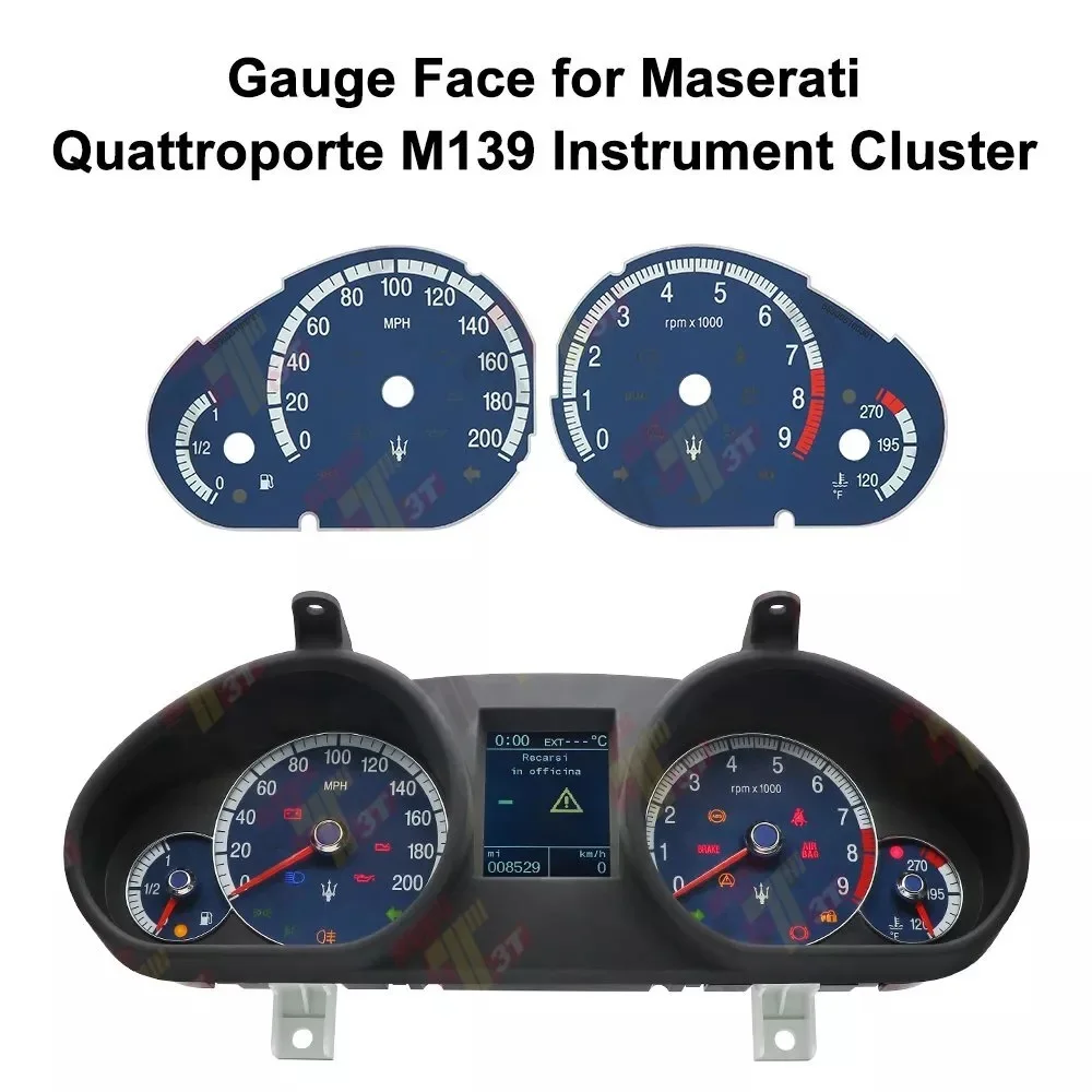 Dashboard Gauge Face for Maserati Quattroporte M139 Instrument Cluster