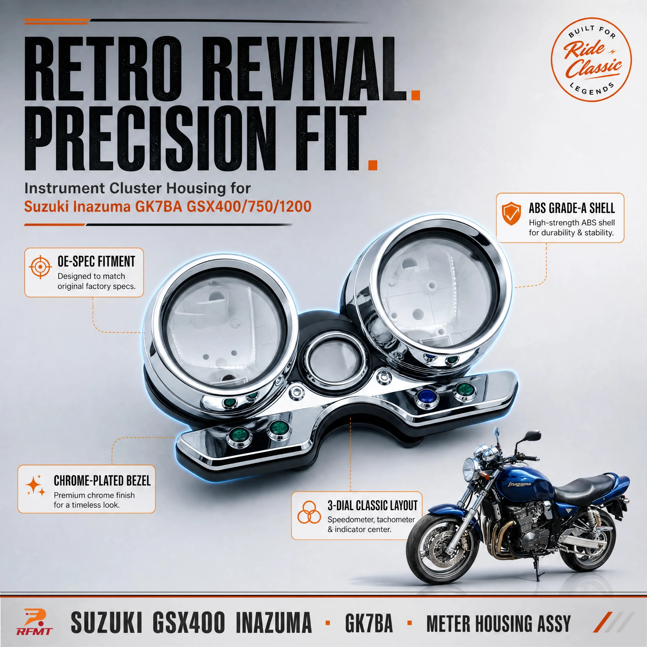 Thumbnail 2 - #78 Latest Motorcycle Speedometers Offers