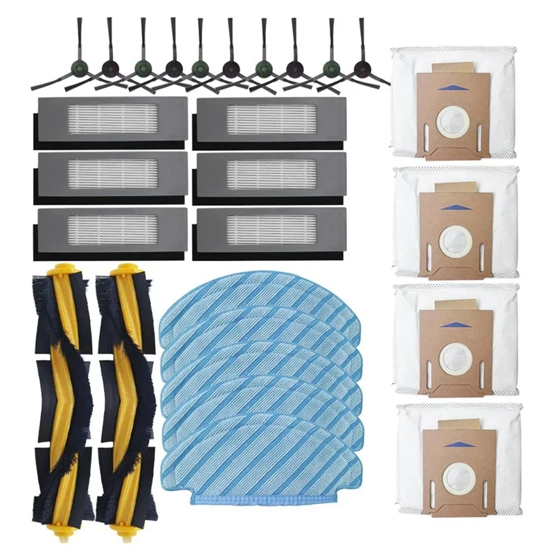 

Main / Side Brush For ECOVACS DEEBOT OZMO T8 / T8 AIVI Robot Vacuum Cleaner Dust Bag Filter Mop Cloth Accessories