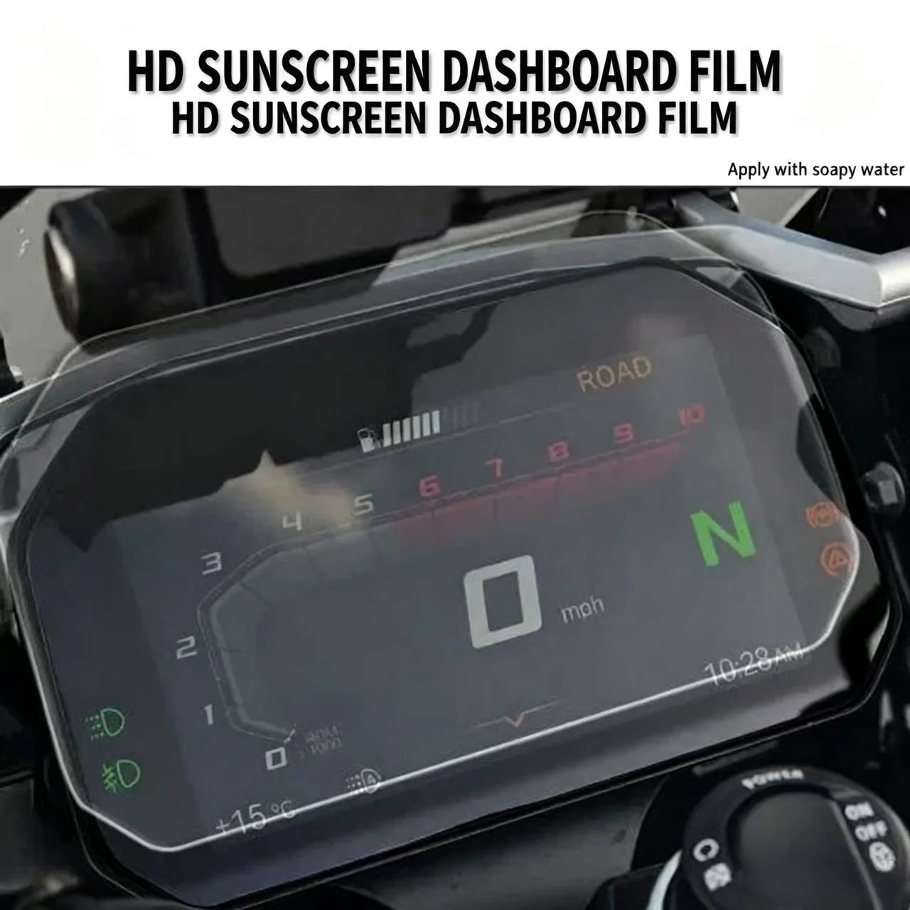 For BMW R 1300 GS / ADV Motorcycle TPU Instrument Film Retrofit Part2023 2024 R1300GS Accessories Dashboard Screen Protector