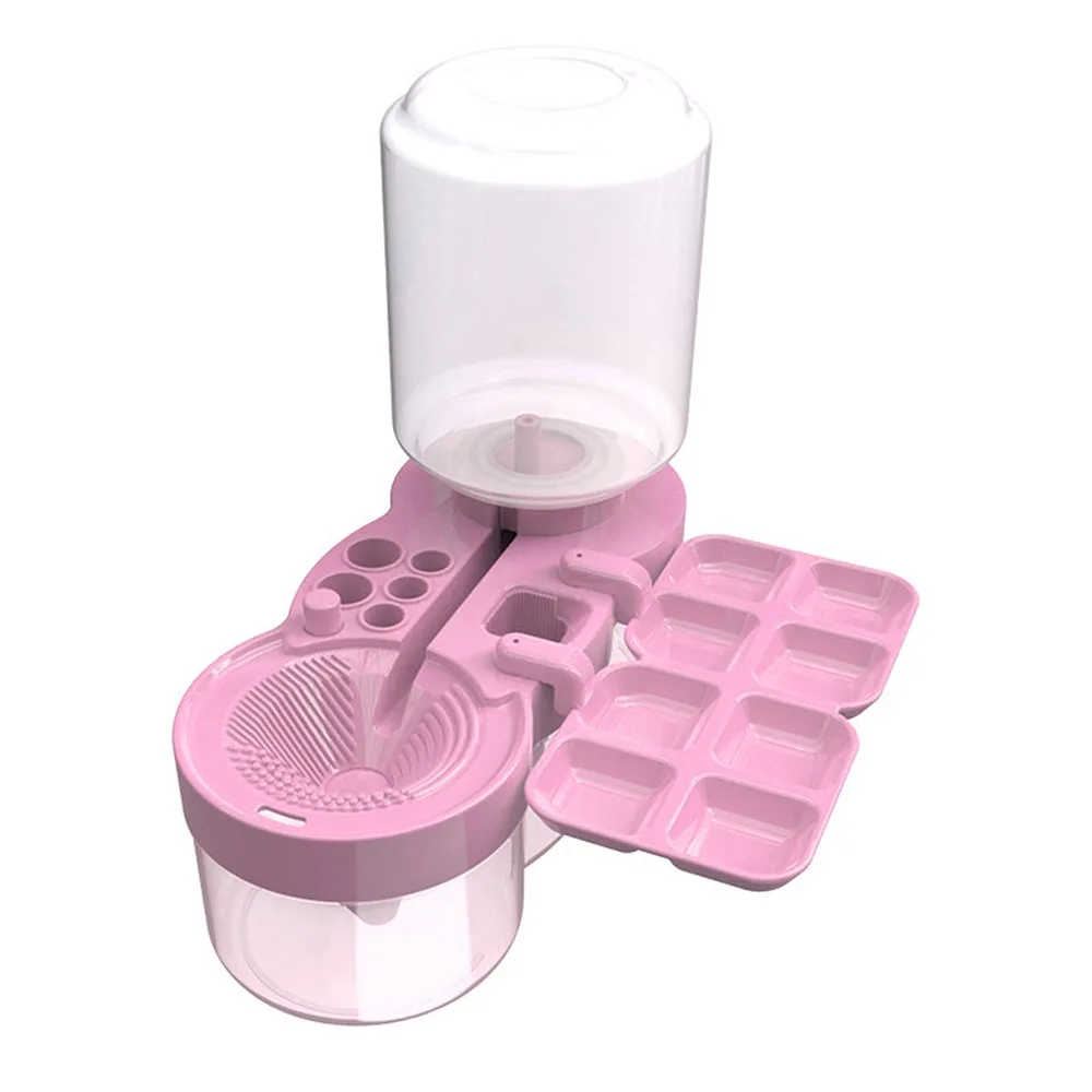 

Новый многофункциональный очиститель для кистей: вместительная и удобная мойка для кистей, прочная разборная подставка для мытья кистей, для детей