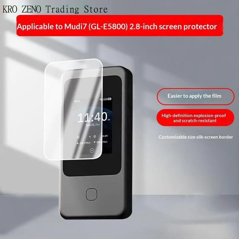 2/3Pcs Tempered Glass Screen Protector For GL.iNet Mudi 7 GL-E5800 -band Wi-Fi 7 Travel Router 2.8
