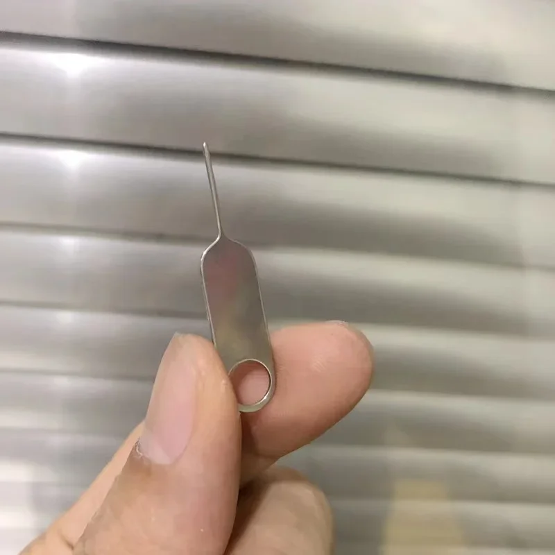 نوعية جيدة الفولاذ المقاوم للصدأ مفتاح دبوس بطاقة Sim صينية دبوس إخراج إزالة للهواتف الذكية #2