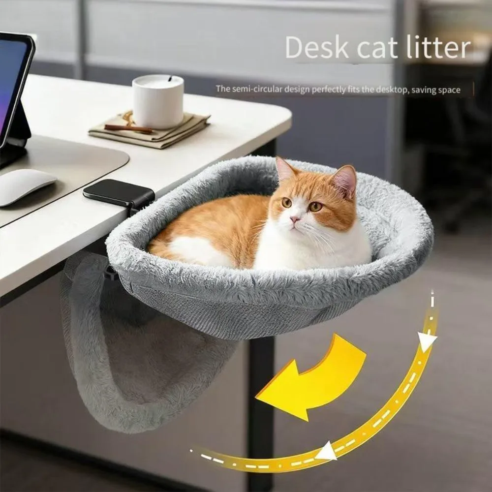 Pet nest cat table bed table nest cat bed round table cat bed cat hammock desk cat nest bed folding computer table cat nest