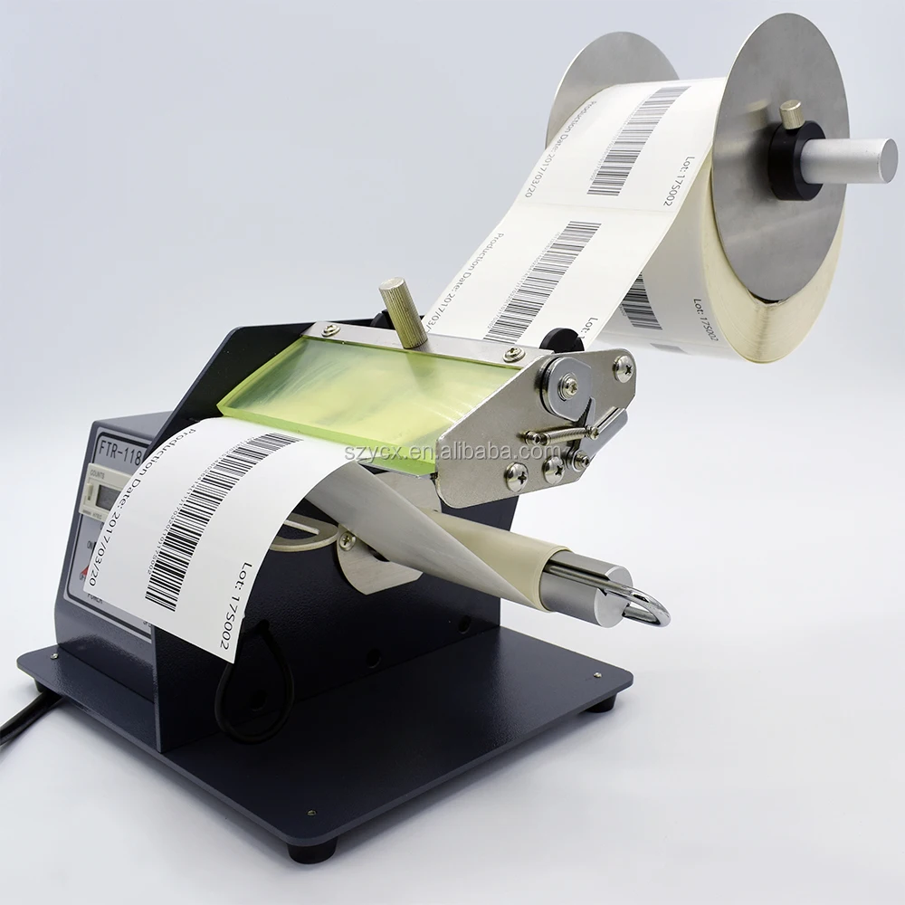 Automatisch strippen van transparante labelmachine 118C