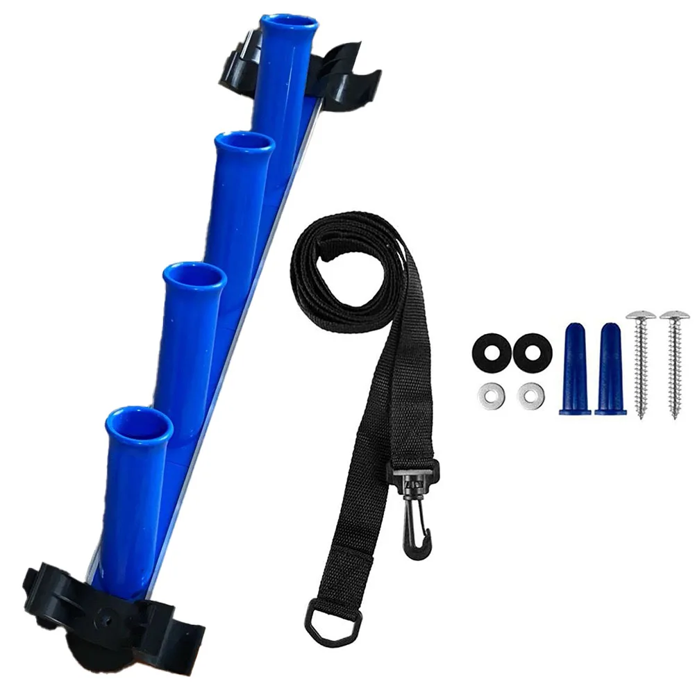 Pool Organizer Accessories Holder Robust PVC Construction For Pool Supplies Clutter-free Pool Accessory Storage