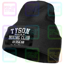 Tyson Boxing Club Retro Mike 80S Knitted Beanie Hat Beanies Cap Print Premium High Quality