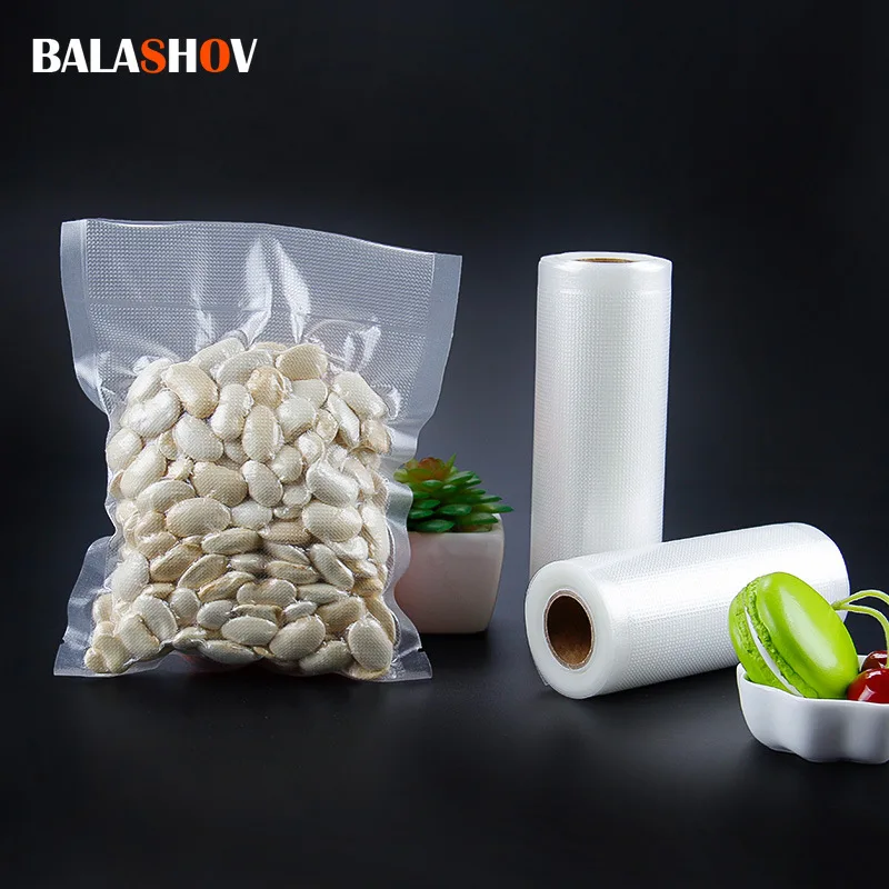 Kitchen Food Vacuum Bag Storage Bags For Vacuum Sealer Packaging Rolls Food Fresh Saver Vacuum Bags 15*500cm Sealer Accessories