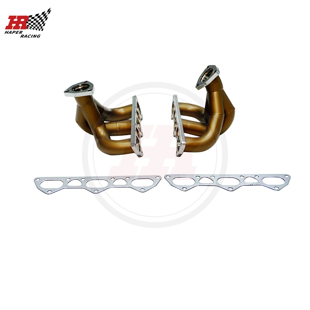 

HP RACING Ceramic Coating Surface SS304 42MM GT2 Sport Exhaust Manifold For Por Sche 996 997 Turbo 2000-2016