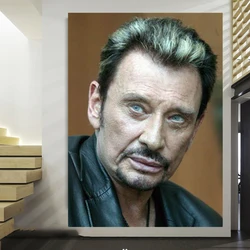 5D fai da te perline piene pittura diamante cantante Rock francese Johnny Hallyday personaggi Wall Art nuovo arriva