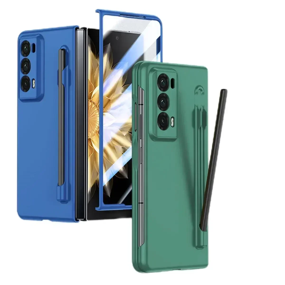 Matte Armor Handyhülle für Honor Magic V3 V2 VS2 PC, Hartschalenschutz, stoßfester Filmschutz mit S-Stifthalter-Abdeckung – Detail 16