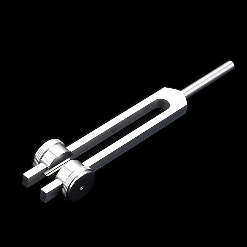 Juego de diapasones de 128 Hz, diapasón bioacústico ponderado para curar chakras, terapia de sonido, herramienta para aliviar el estrés