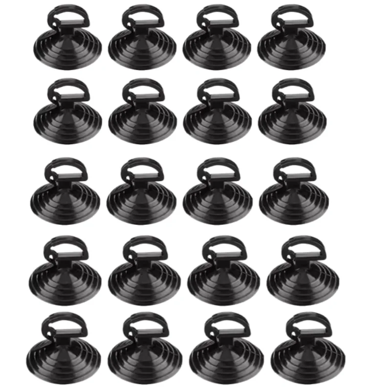 20 Stück Auto-Windschutzscheiben-Sonnenschutz-Saugnäpfe, universelle PVC-Fenster-Saugnäpfe für Auto-Sonnenschutz, Fenster, Küche, Badezimmer, 35 mm