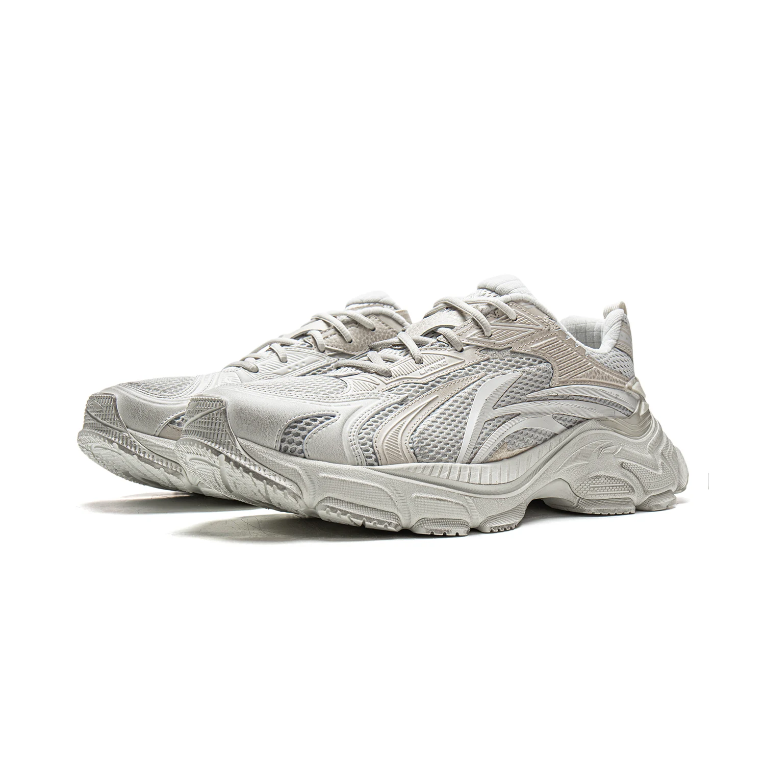 Li-Ning Men's STARLIT L2K Lifestyle Shoes Cushioning Lightweight Rebound Comfortable LiNing Trendy Casual Sneakers AGLW005 image 5