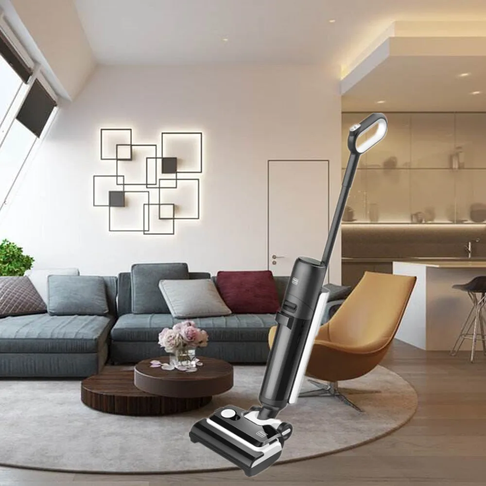 Hoover All-in-One Cordless Wet/Dry Upright Vacuum Cleaner Self-Cleaning Function for Household Use