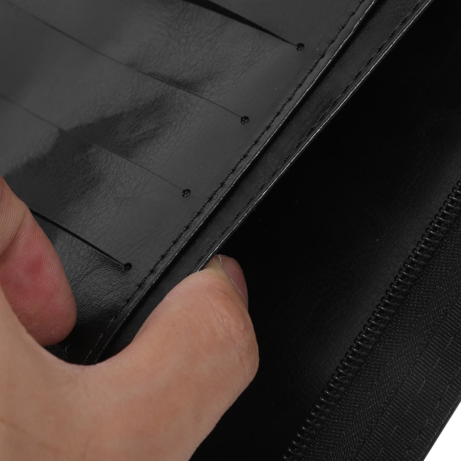 비즈니스 포트폴리오 폴더 지퍼 문서 정리함 전문가용 오피스 포트폴리오 바인더 비즈니스 문서 폴더