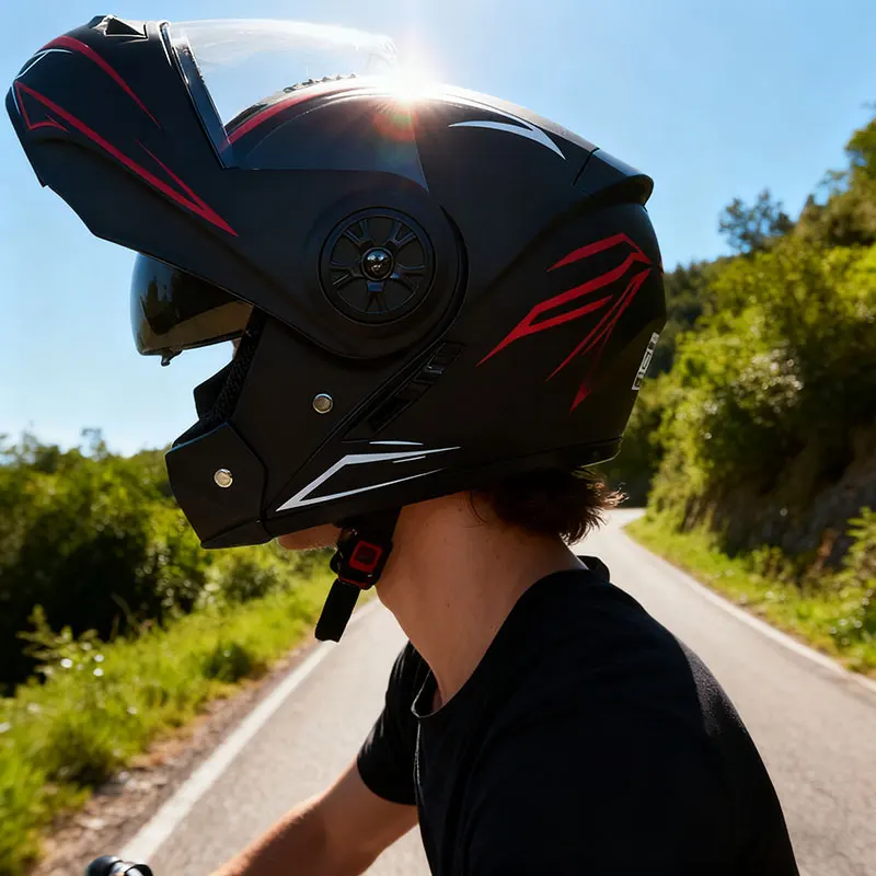 

Unisex Motorcycle Helmet Winter Anti-Fog Warm Full Cover Helmet For Men And Women Electric Car Cycle Motorcycle