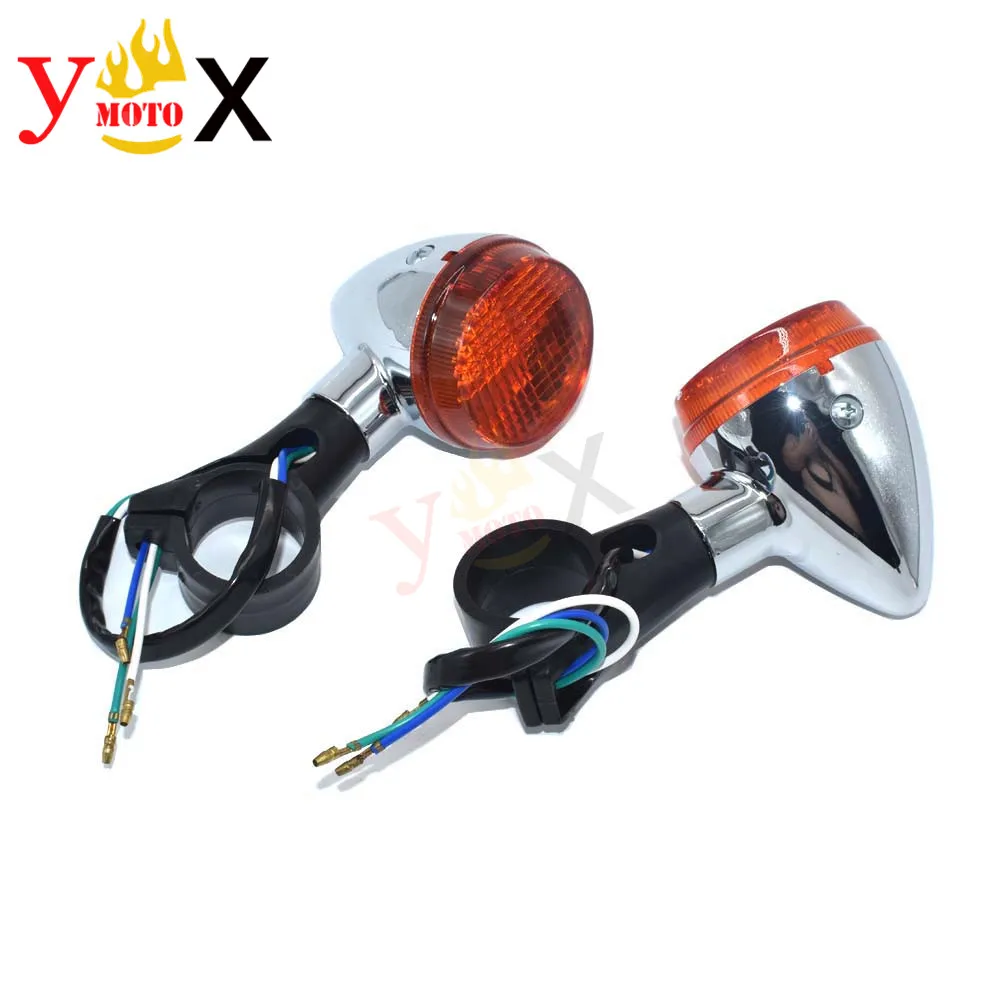 VT 400/750 VLX 400/600 Front/Rear Turn Signal Light Indicator For Honda Shadow VT400 VT750 Steed 400 600 Magna 250/750 VTX1300