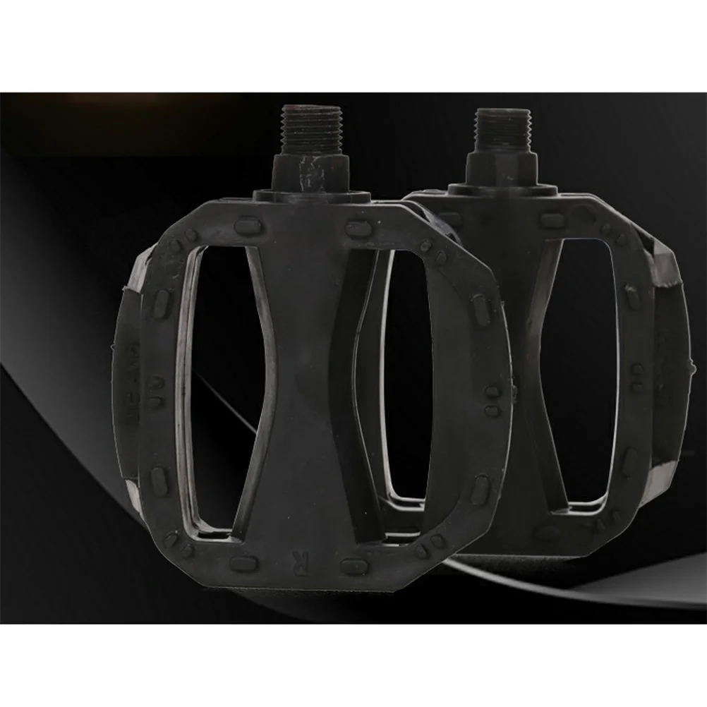 

3Pair Bicycle Pedals Premium Plastic Anti-Slip Treadle for Mountain Road Bikes Long Ride Comfort Cycling Bike Pedal