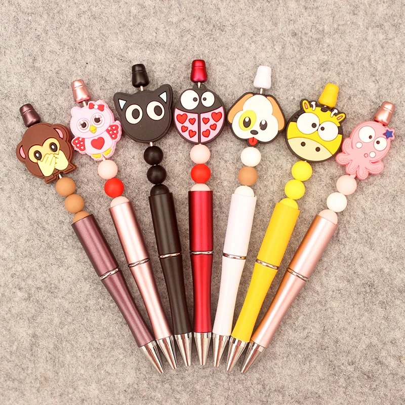 Creative Cute Big Eye Animal Style DIY Ballpoint Pen Boy Girl Student School Hospital Men Women Nurse Ball Pen