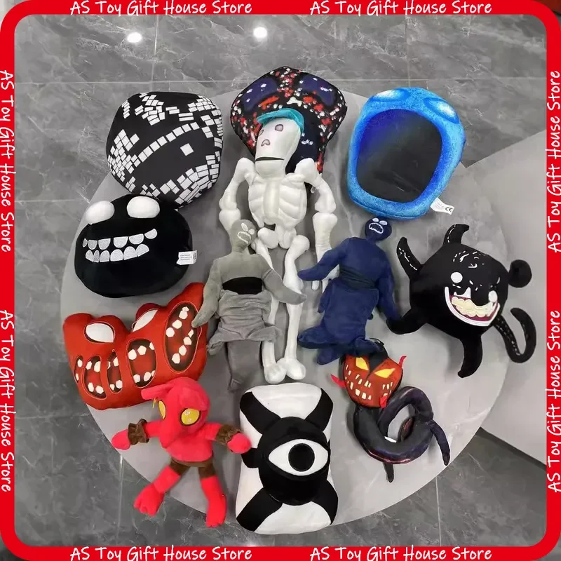 Neue Roblox Doors Plüschfiguren Gruselige Horror-Spiel-Monster Stoffpuppe Escape Door Plüschtier für Geburtstagsgeschenk Spielesammlung