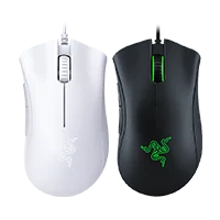

Игровая мышь Razer DeathAdder Essential черно-белая, проводная, USB, эргономичная, для ПК и киберспорта