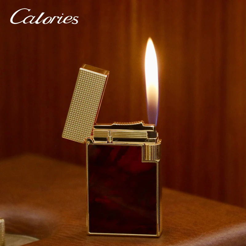 

Надувная зажигалка Calorie Langsheng, металлический маховик, боковое скольжение, цветной корпус, стальной звук, инструмент для освещения сигарет, бизнес-подарок