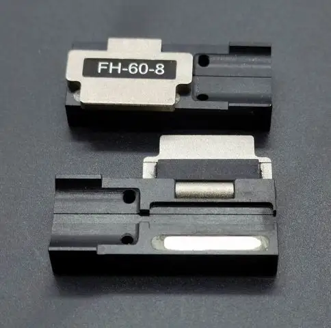 Fiber Holder FH-60-8 For Fujikura Fiber Fusion Fplicer  FSM-11R FSM-17R FSM-50R FSM-60R FSM-70R  For 8 Core Clamp High Qualtiy