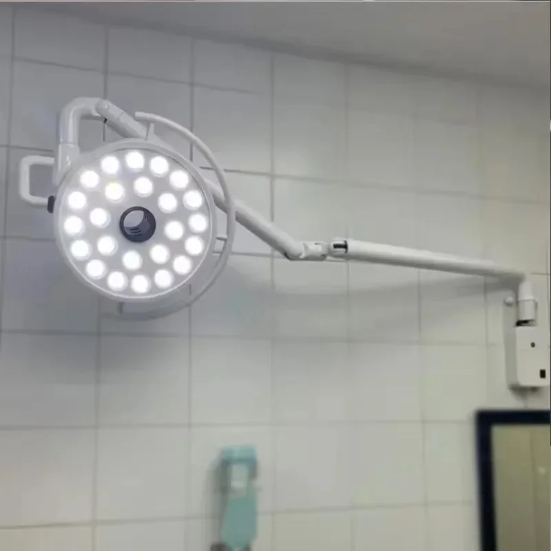 72W LED Wall-Mounted Surgical Lamp - Cold Light Shadowless for Dental Tattoo Pet Surgery Clear Vision Lighting 90V-230V