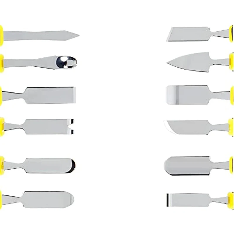 6ชิ้น/เซ็ตโทรศัพท์มือถือ Crowbar Prying เปิดซ่อมโลหะชุดกล่องเครื่องมือสำหรับโน๊ตบุ๊ค Dual หัว Spudger ถอดชิ้นส่วนซ่อมชุดกดสิว
