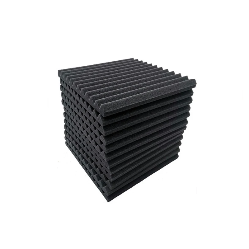 1Pcs 300x300x25mm Studio Acoustic Foam Soundproof Pyramid Sound Absorption Treatment Panel Tile Protective Sponge Sealing Strip