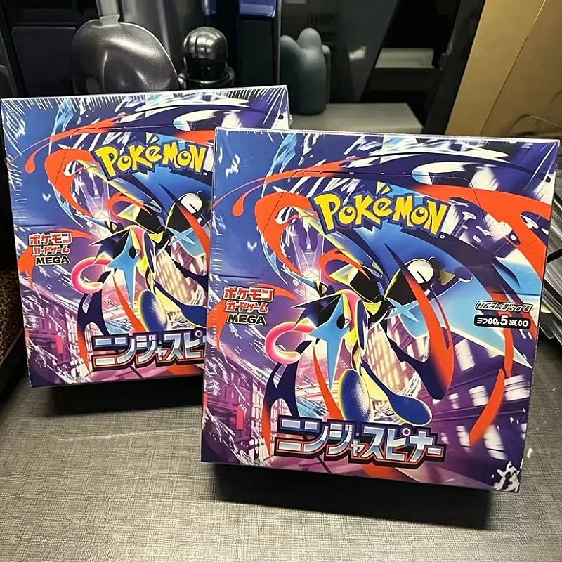 

Original PokéMon Card Ptcg Japanese Edition M4 Booster Pack Box Anime Trading Card Ninja Beyblade Mega Koga Ninja Ex Collectible